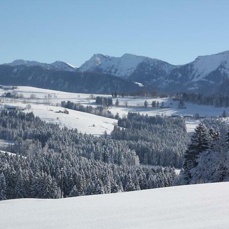 Ferienwohnung Nagelfluh Allgaeu Oberreute Esterno foto