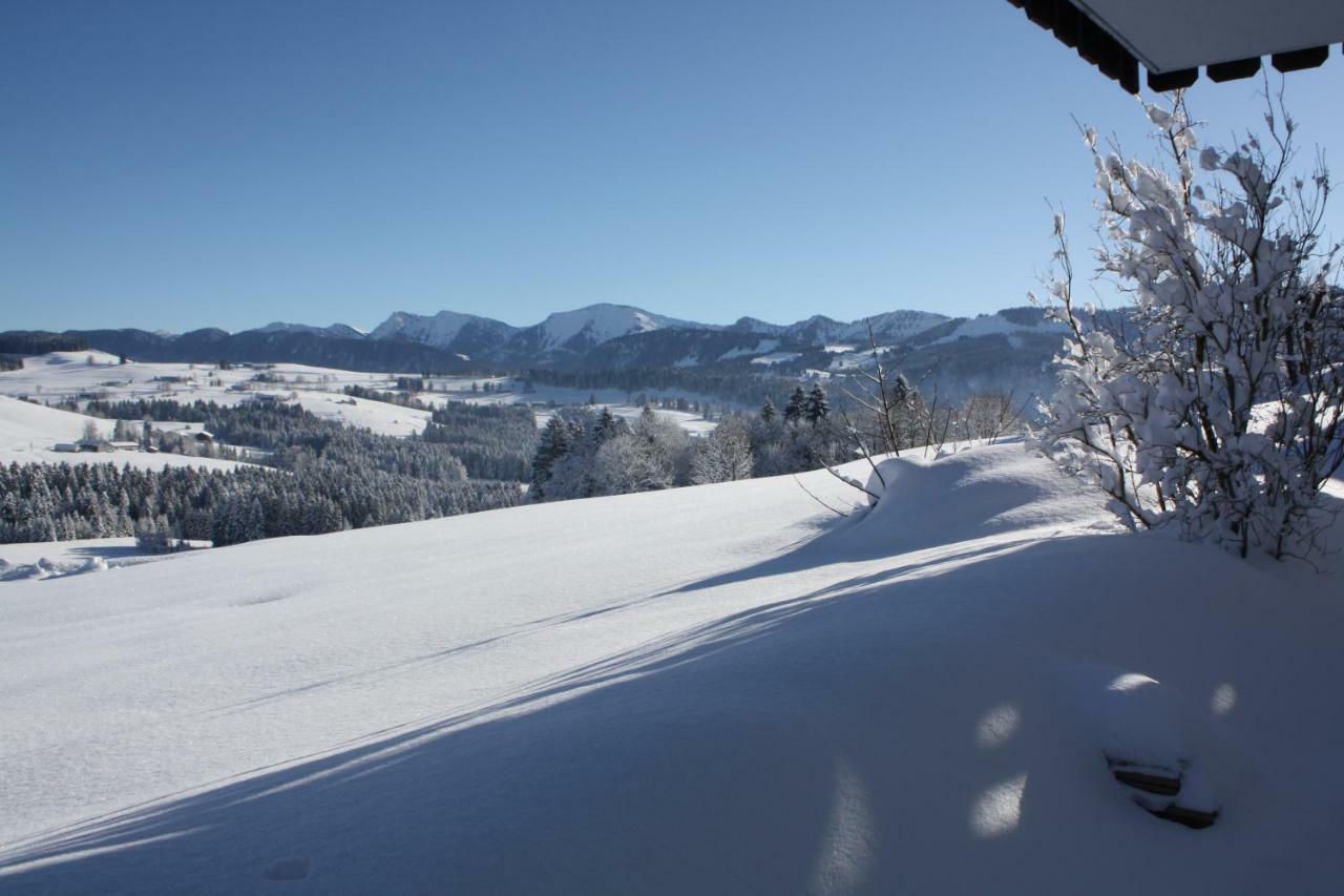 Ferienwohnung Nagelfluh Allgaeu Oberreute Esterno foto